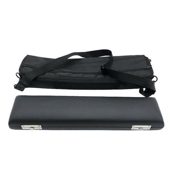 Premium PU Leather Flute Case Gig Bag Flute Cover, 16 Holes Flute