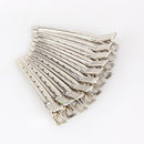SN9F 10pcs Hair Clips Hair Stainless Steel Hairdressing Sectioning Clips Clamp