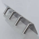 4 Hooks Towel Hooks Self-adhesive Wall Hooks Waterproof Adhesive Hooks Brus