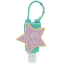 Cute Star Mermaid Silicone Case liquid Lotion Shower Holder With Empty Bot Pg