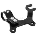 Bike Disc Brake Bracket Frame Adaptor for 160mm Rotor Bicycle Components Black