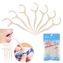 30Pcs Dental Floss Oral Hygiene Dental Sticks Dental Tooth Picks ABS Floss  BX