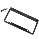 1PC Chrome Stainless Steel Metal License Plate Frame Tag Cover With Screw Ca-