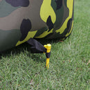 12x Plastic Tent Pegs Nails Sand Ground Stakes Outdoor Camping Awning Yellow