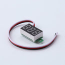 0.36inch LED Digital Voltmeter DC0-100V Three Line Volt Meter(Blue)