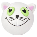 Cute White cat Antenna Ball Car Aerial Ball Antenna Topper Decor Ball Lovel ES