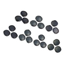 Plastic Snap Digital Camera Clip-on 34mm Center Pinch Lens Cap Cover - Black