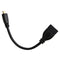 Micro HDMI Male D to HDMI Female A Jack Adapter Cable Convertor Nice 1080P