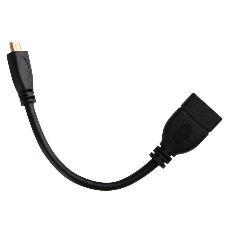 Micro HDMI Male D to HDMI Female A Jack Adapter Cable Convertor Nice 1080P