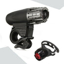 USB Rechargeable LED Bicycle Bright Bike Front Headlight + Rear Tail Light