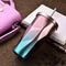 Stainless Steel Tumbler with Straw - Hot and Cold Double Wall Drinking Cups S2I2