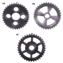 12cm Rustic Industrial Wooden Wall Hanging Gear for Home Restaurant Decor