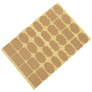 3 Sheets Empty Kraft Paper Essential Oil Perfume Bottle Roller Labels Stick-B3C