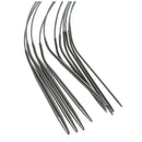 11Pcs 43cm Chinese Size 6-16 Stainless Steel Circular Knitting Needles 1.5m