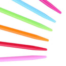 100pcs Plastic Sewing Needles Knitting Crochet Hooks Sweater Weaving Tools AU