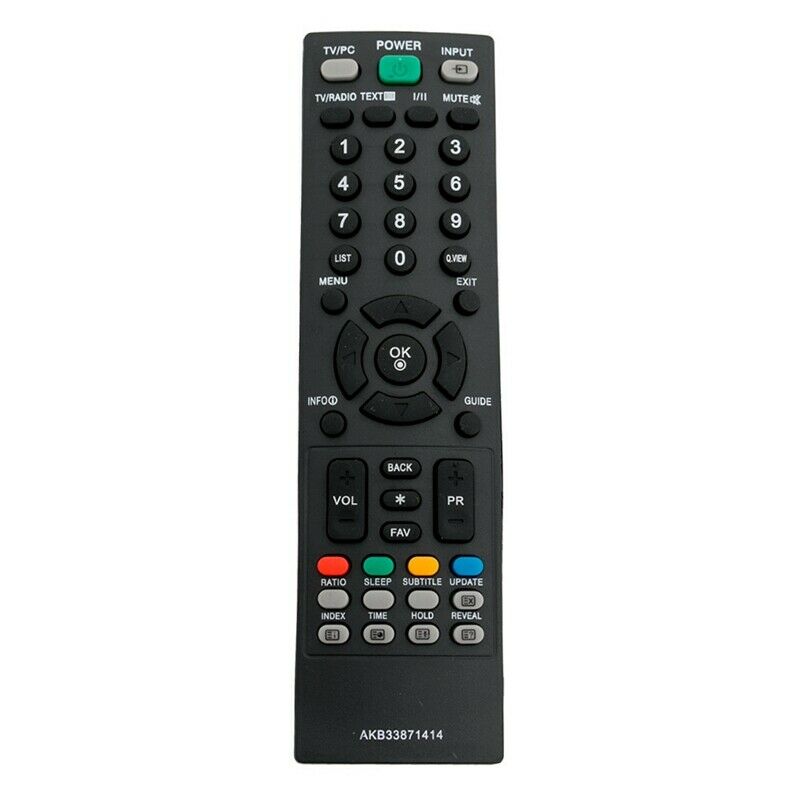 5X(Akb33871414 New Tv Remote Control For Lg 19Lg3000-Za Flatron M228Wd M19 A7D9)