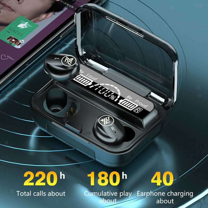 ireless Earbuds- Noise Cancelling Bluetooth 5.1, Built-in Mics for Clear Calls,
