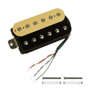 Electric Guitar Humbucker Pickups Bridge Alnico V Pickup (Zebra + black) F2K9