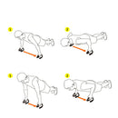 S-Shaped Push-Ups Chest Muscles Extension Fitness Training Frame Prone