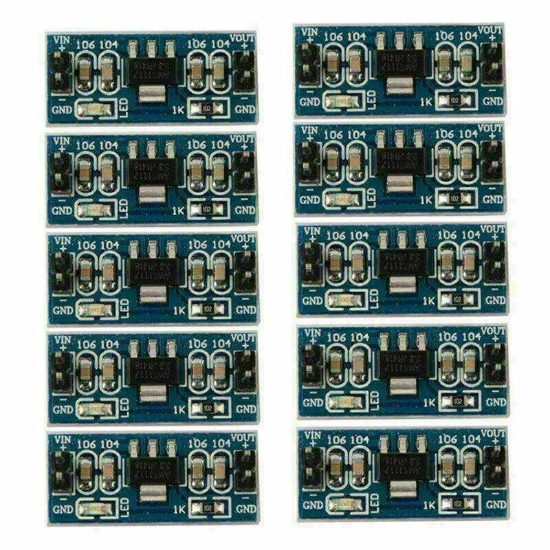 Hot 5pcs Lot AMS1117 3 3V Power Supply Module AMS1117 3 Power Module 3 E9K7 V4K6