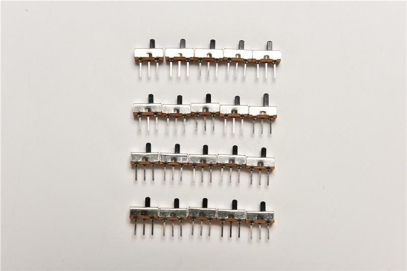 20X SS12D00G3 2 Position SPDT 1P2T 3 Pin PCB Panel Vertical Slide Switch A.kz
