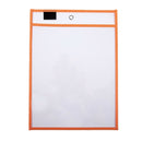 10Pcs Multicolored Dry Erase Pockets School Supplies for Teachers,Reusable