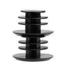 1 Pair Mountain Road Bike Handlebar End Plugs Caps Bicycle Parts (Black)