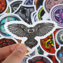 50PCS Magic Tatoo Symbols Amulet Stickers For Motorcycle Luggage Skatebo g+