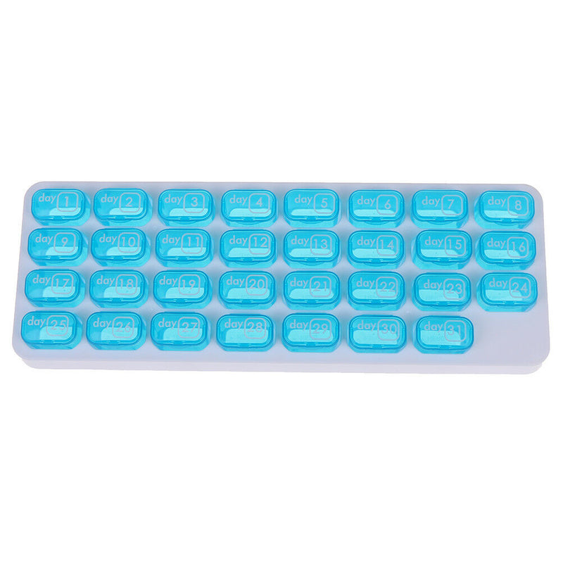 31days Month Weekly Medicine Storage Tablet Pill Sorter Pill Case Organizer  3C