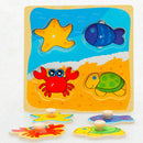 Baby Child Kid Wooden Creative Colorful Educational Toys Puzzle Q7O5 Brick D4C3