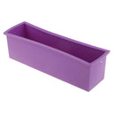 Silicone Rectangle Soap Making Mould DIY Toast Bread Loaf Cake Mold Bakeware