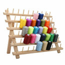 60 Spool Wooden Thread Rack and Organizer for Sewing Quilting Embroidery