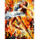 Frameless DIY Dancers Painting By Numbers Digital Oil Art Picture (WH-la45)