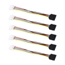IDE/Molex/IP4/4-pin to SATA Power 15-pin Connector Converter Adapter Cab WIF