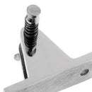 Stainless Steel Deck Hinge Boat Bimini Top Fitting 90 Degree Quick Pin