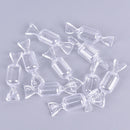 5PCS Mini Plastic Box Storage Bottles Container Transparent Candy Necklace 3 Kw