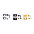 1Set String Tree Guide Retainer for Electric Guitar Bass Replacement Parts-Black
