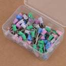 100pcs Dental Latch Polishing Polisher Prophy Cup Fit For Angle Handpiece