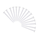 15Pcs Durable Golf Tees Holder For Golf Driving Range Tee Practice Tool White