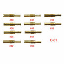 40pcs Carburetor Main Jets+Slow Pilot Jets Kit Durable For PWK Keihin OKO Carb
