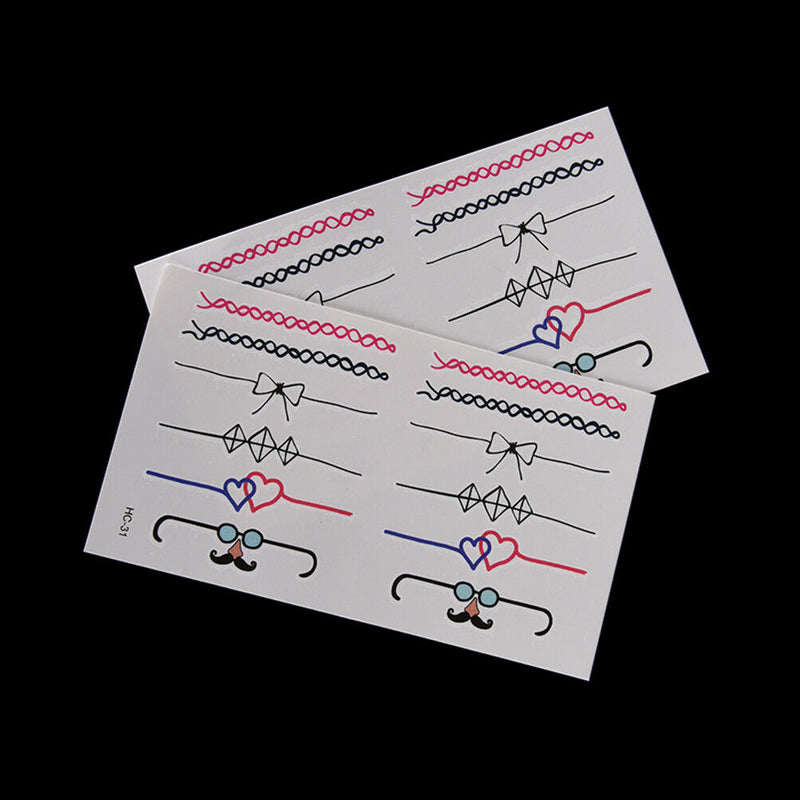 2XDIY Ring Removable Waterproof Temporary Tattoo Body Stickers Gift  Pip HMTOCA