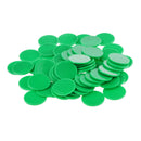 Pack of 200 Blank Poker Chips Bingo Tokens for Party Casino Game Supplies 0.98 x