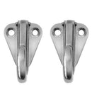 2Pcs 43mm Stainless Steel Fending Hooks Fender Spring Hook Snap Attach Rope