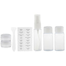 6Pcs/Set Travel Kit Empty Lotion Cosmetic Case Container Spray Bottles Pot