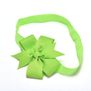 20 Pcs/lot Girl Hair Bow Headband Elastic Hair Bands Newborn Infant Toddler CXF
