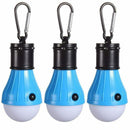 (3Pack)Mountaineering Buckle Portable Lantern Emergency Tent LED Light Bulb V1X4