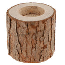 Wooden Tea Light Candle Holders Wood Candlestick Valentines Gift-7cm