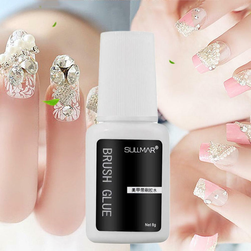 Nail Art Rhinestones DIY Gel Glue Adhesives Sticky Crystal Gems Diamond Decor