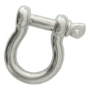 304 Stainless Steel Bow Shackle D-Ring Rustproof For Mairne Heavy Duty 6MM