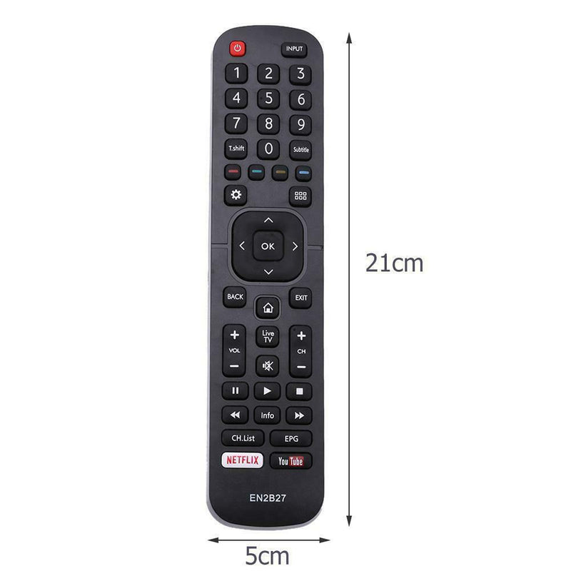 Universal EN2B27 TV Remote Control for Hisense 32K3110W 40K3110PW 50K3110PW